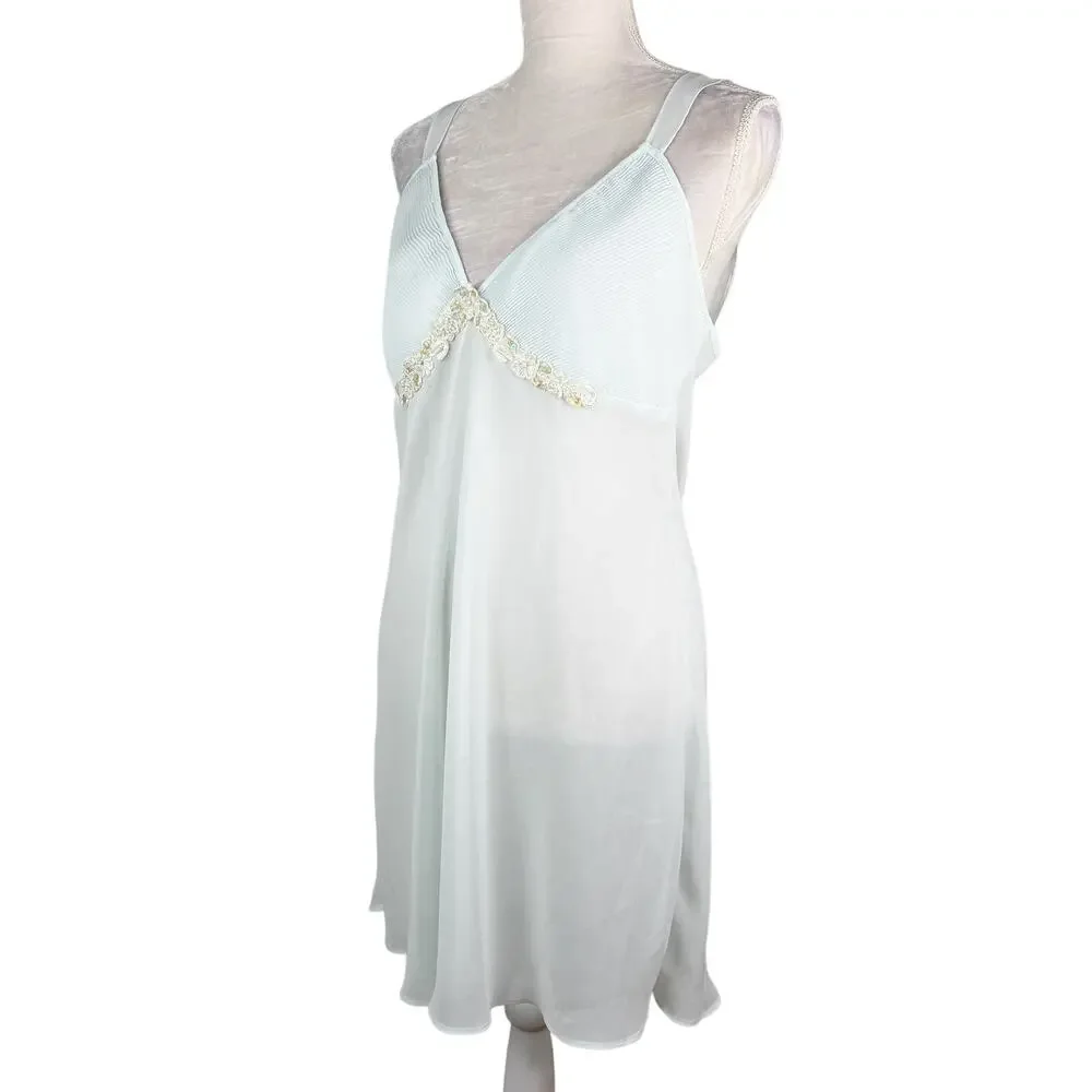 Vintage Expressions by California Dynasty Nightie Nightgown Baby Doll Large